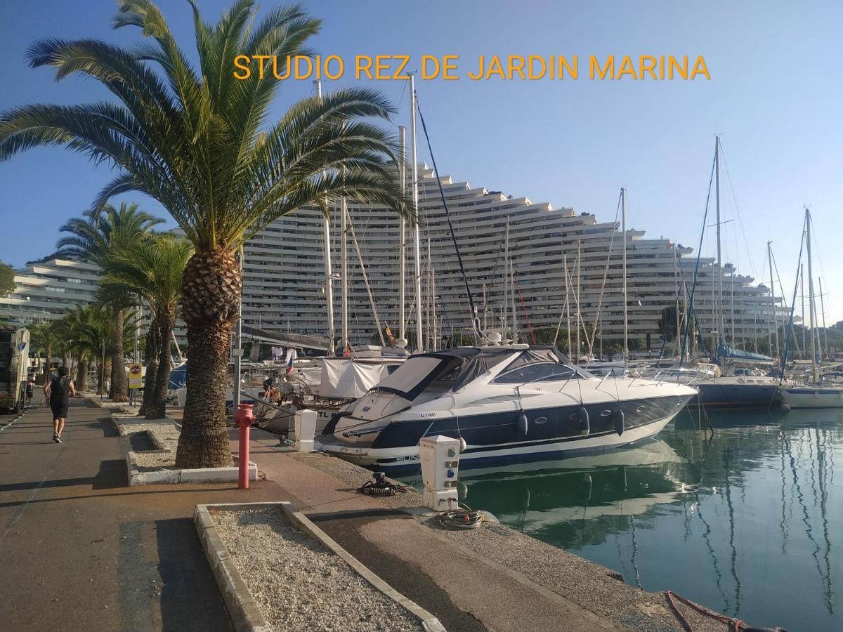 Studio Rez De Jardin Marina Baie Des Anges Villeneuve-Loubet Ngoại thất bức ảnh